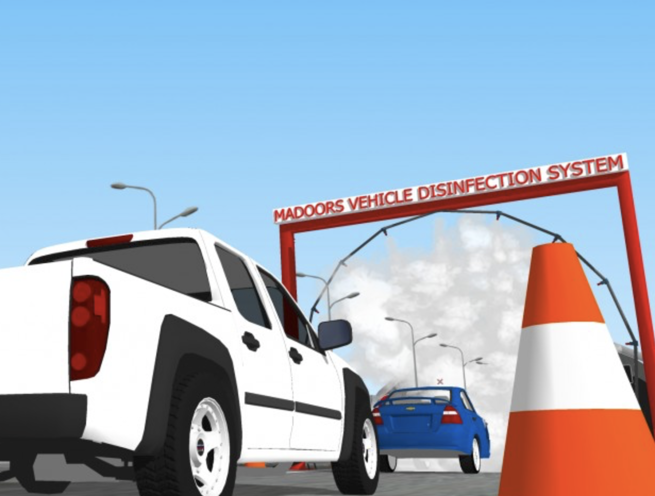 COVID-19 Coronavirus Vehicle Disinfection Tunnel System - Image 6