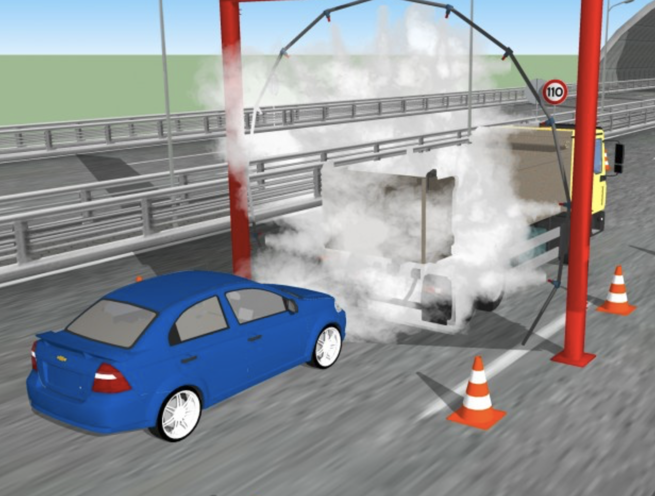 COVID-19 Coronavirus Vehicle Disinfection Tunnel System - Image 3