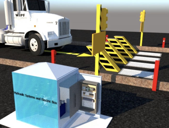 Counter Terror Wedge Bollard Barrier - Image 5