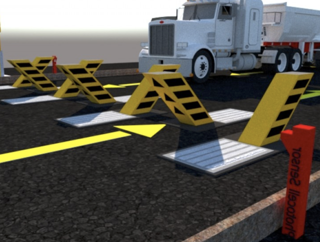 Counter Terror Wedge Bollard Barrier - Image 10