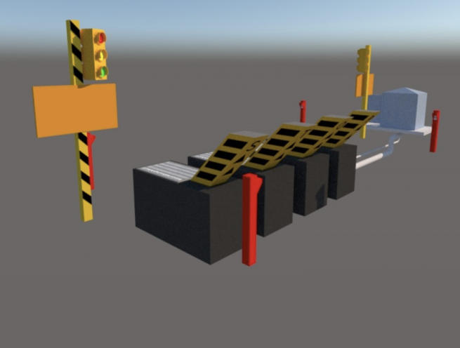 Counter Terror Wedge Bollard Barrier - Image 7