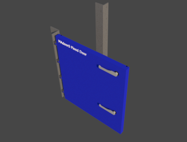 Swing-Hinged Flood Gate Door - Image 1
