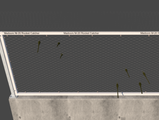 Ballistic RPG-7 Rocket Catcher Blocker Wire-Fence - Image 3