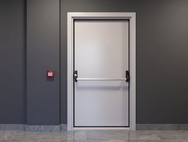 Fire-Resistant Flood Protection Security Door - Personnel Access Type - Image 3
