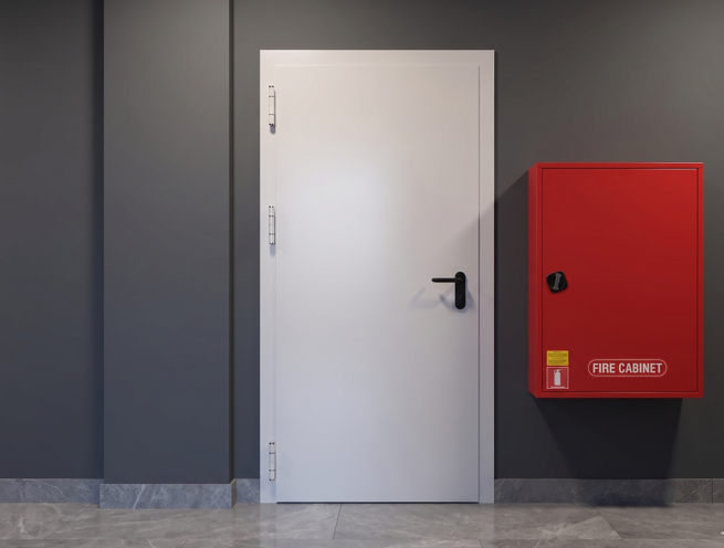 Fire-Resistant Flood Protection Security Door - Personnel Access Type - Image 1