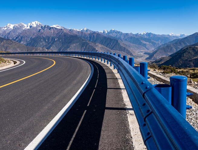Thrie Beam 3-Wave Highway Guardrail - Image 1