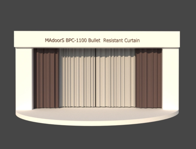 Bulletproof & Automatic Ballistic Curtain - Image 1