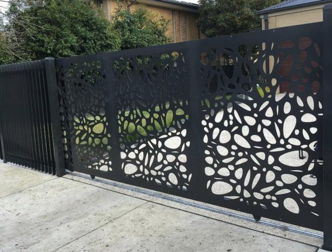 Wrought Iron Automatic Sliding Gates