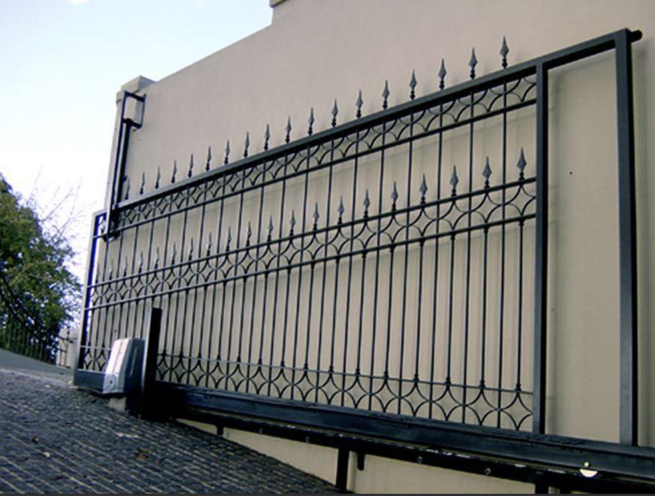 Wrought Iron Automatic Sliding Gates - Image 3
