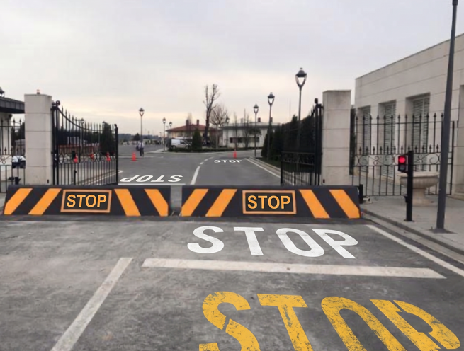 PAS68 M50 Crash Tested Impact Test Hydraulic Road Blocker - Image 7