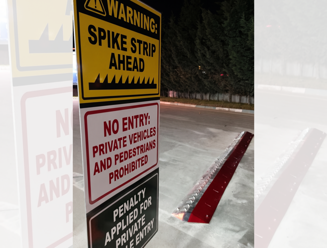 Surface Mounted Vehicle Spike Barrier - Image 2
