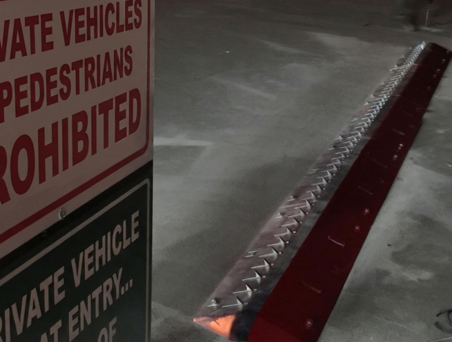 Surface Mounted Vehicle Spike Barrier - Image 1