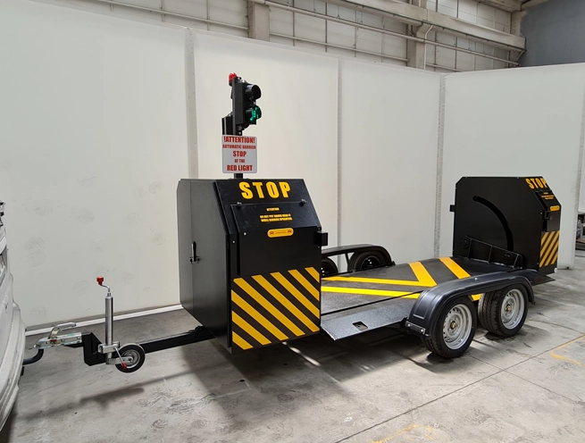 Surface Mounted Portable Road Blocker - Image 1
