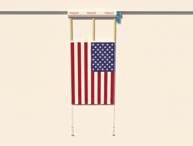 Motorized Automatic Flag Mechanism - Image 2