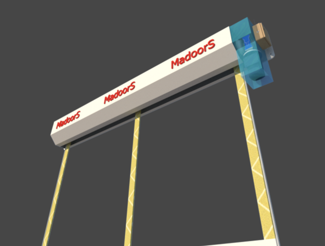 Motorized Automatic Flag Mechanism - Image 7