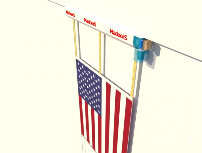 Motorized Automatic Flag Mechanism - Image 5
