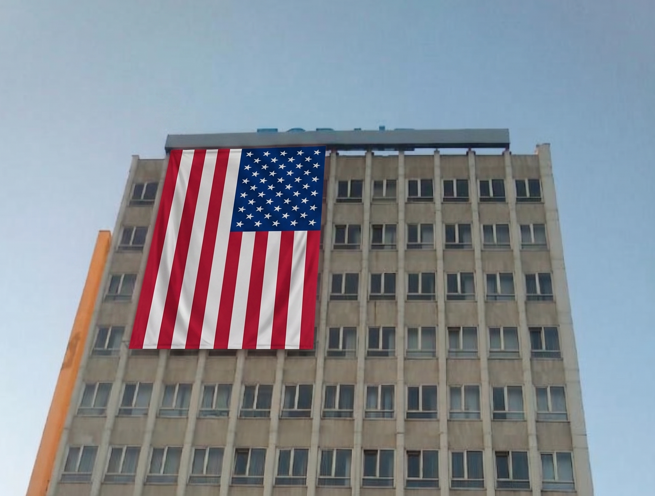 Automatic Motorized Flag Hanging System (Box-Engine-Above) - Image 9