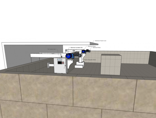 Automatic Motorized Flag Hanging System (Box-Engine-Above) - Image 6