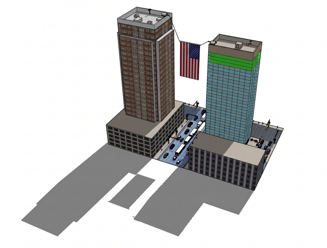 Automatic Motorized Flag Hanging System For Between Buildings and Towers - Image 8