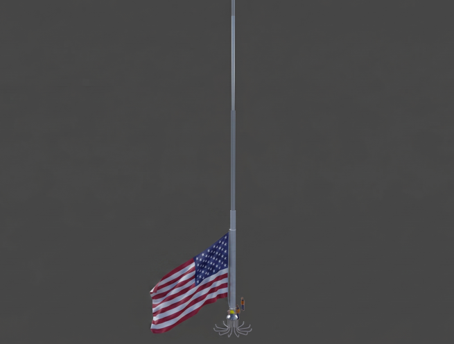 Automatic Motorized Flag Pole - Image 8