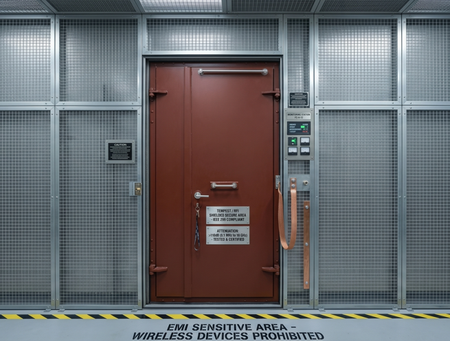 EMI/RFI Tempest Faraday Cage Doors - Image 1