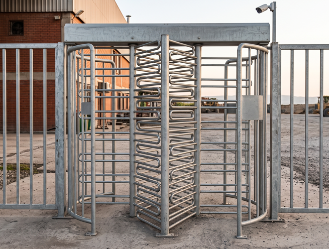Non-Motorized Mechanic Full Height Turnstile - Image 1