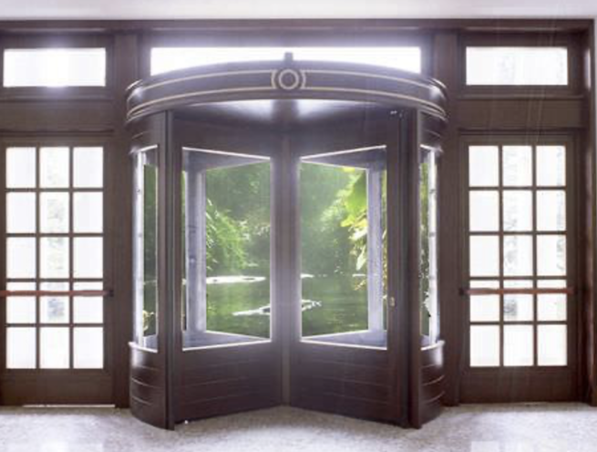 Wooden Revolving Doors