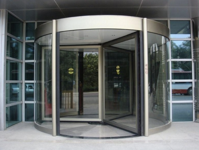 Automatic Revolving Door