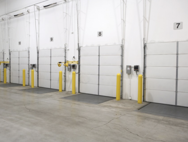 Fire Resistant Industrial Door, Fireproof Sectional Door, Fire Rated Garage Door - Image 3