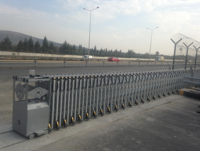 Accordion Automatic Sliding Gate