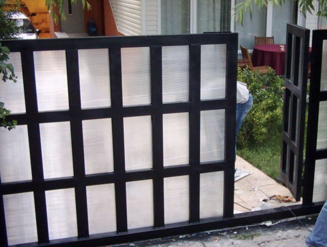 Rail Iron Sliding Door - Image 4