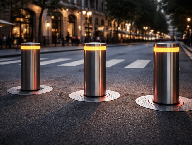 Hydraulic Rising Bollard