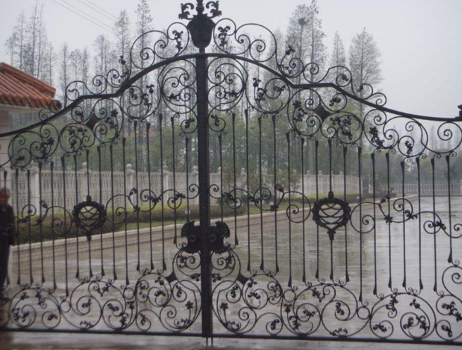 Wrought Iron Swing Gate Door - Image 5