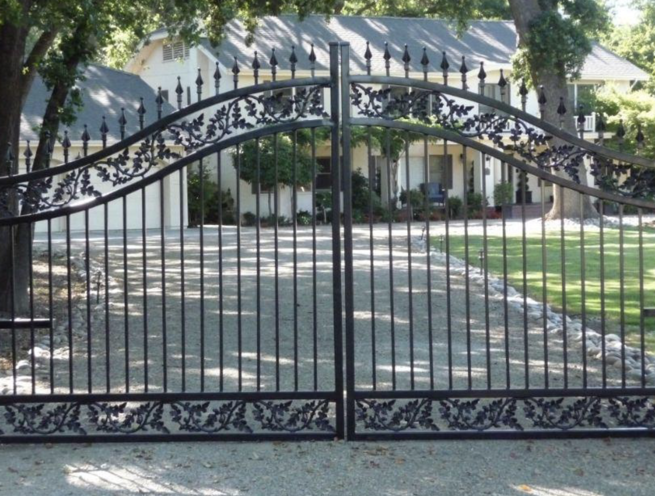 Wrought Iron Swing Gate Door - Image 4