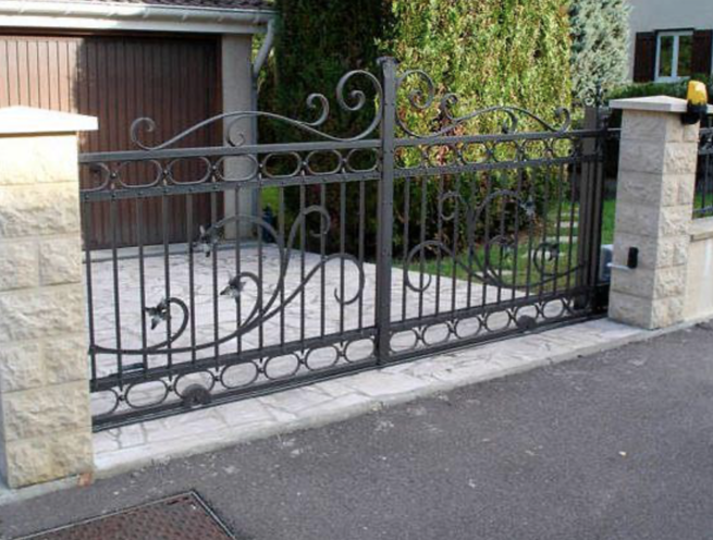 Wrought Iron Swing Gate Door - Image 7