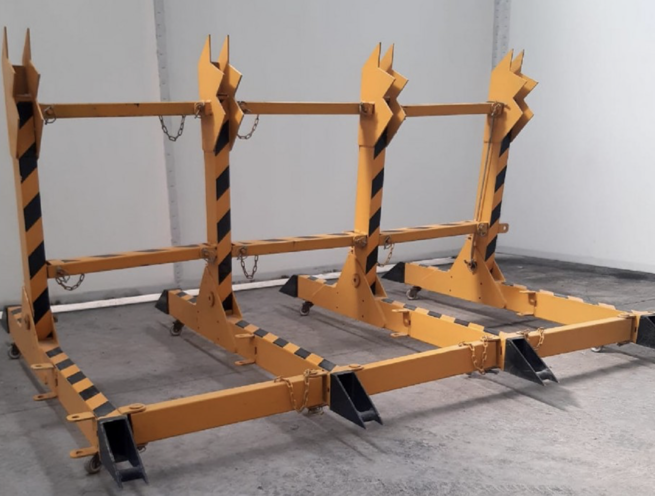 Manual Wheeled Road Blocker Portable Barrier Systems - Image 2