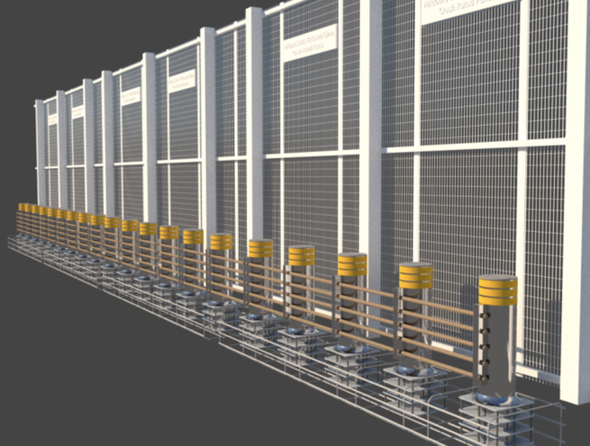 Anti-Ram Crash Rated Fence - Image 9
