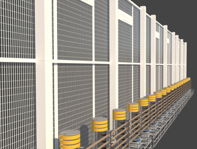 Anti-Ram Crash Rated Fence - Image 8