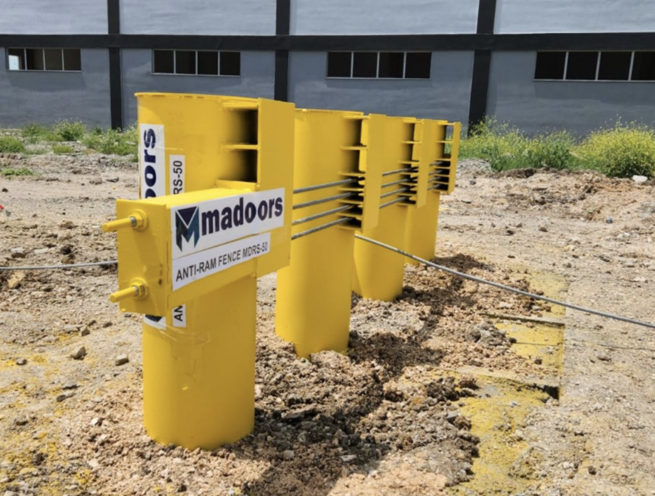 Anti-Ram Crash Rated Fence