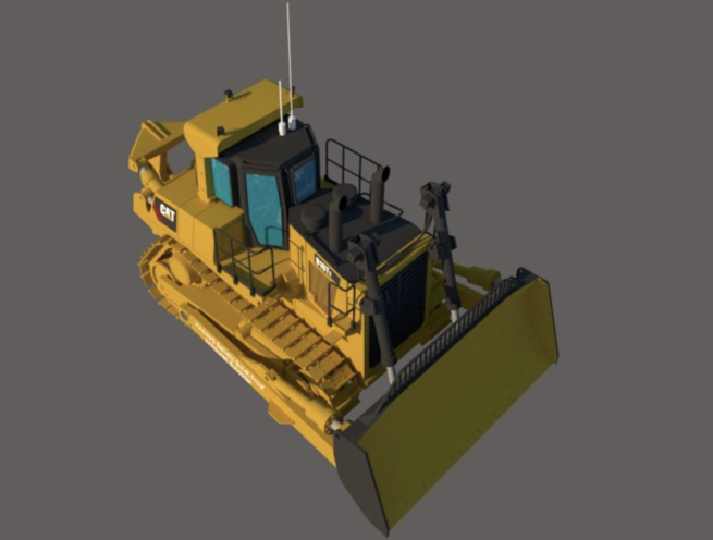 Remote Control Armored Bulldozer, Caterpillar, JCB - Image 7