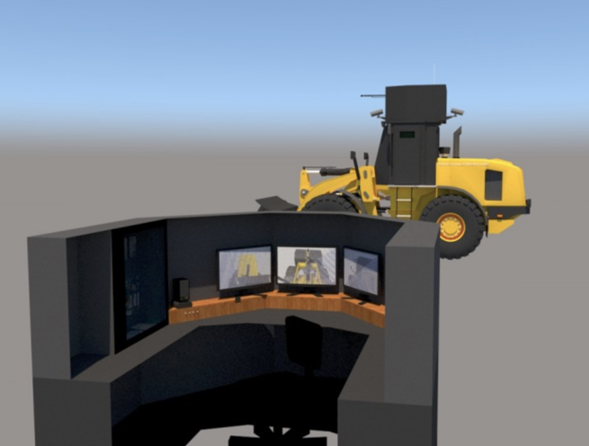 Remote Control Armored Bulldozer, Caterpillar, JCB - Image 6