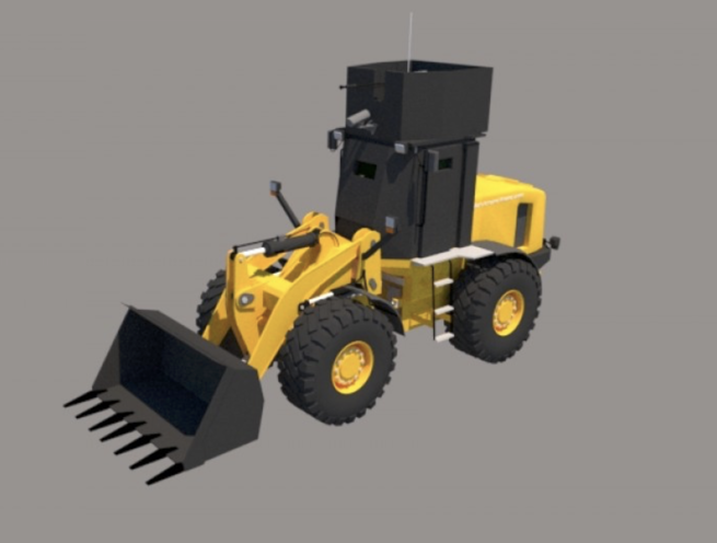 Remote Control Armored Bulldozer, Caterpillar, JCB - Image 4