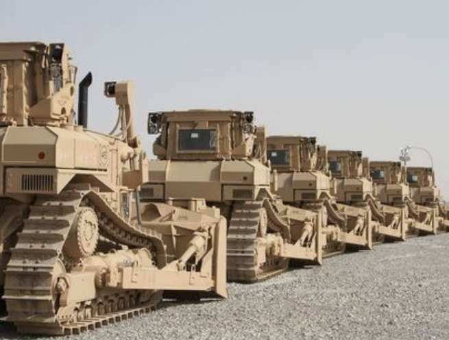 Remote Control Armored Bulldozer, Caterpillar, JCB - Image 3