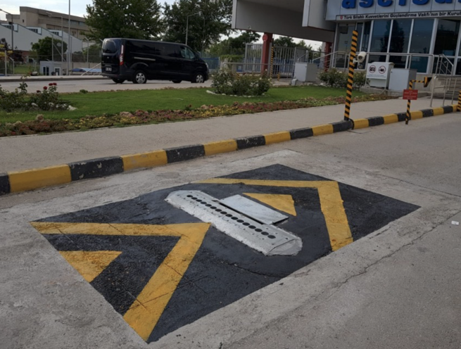 Speed Hump Under Vehicle Inspection Camera System