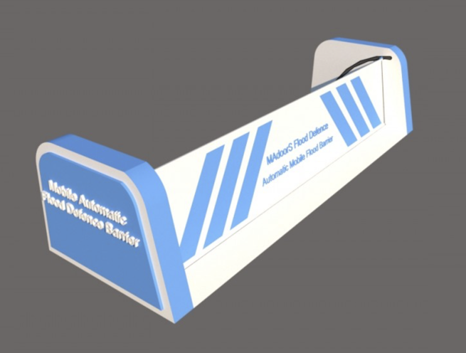 Automatic Surface Mounted Mobile Flood Barrier Gate - Image 5