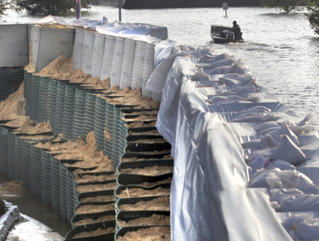 Kumkoy Basket Flood Defence Barrier - Image 3