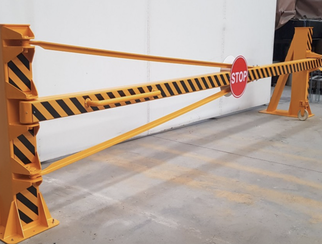 Non-motorized And Automatic Circular Swing Arm - Beam Barrier
