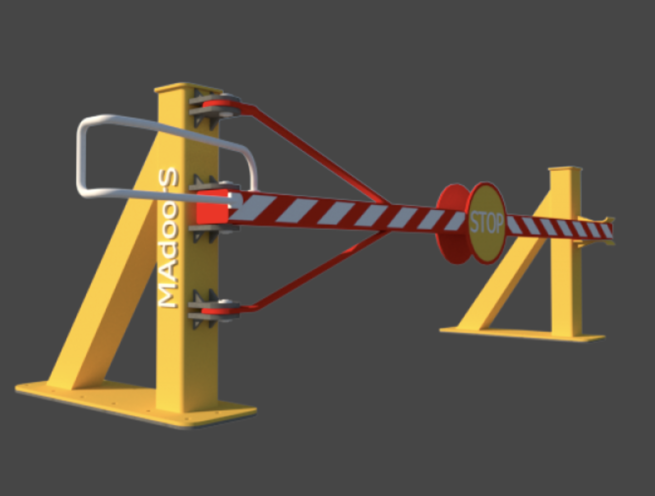 Non-motorized And Automatic Circular Swing Arm - Beam Barrier - Image 5