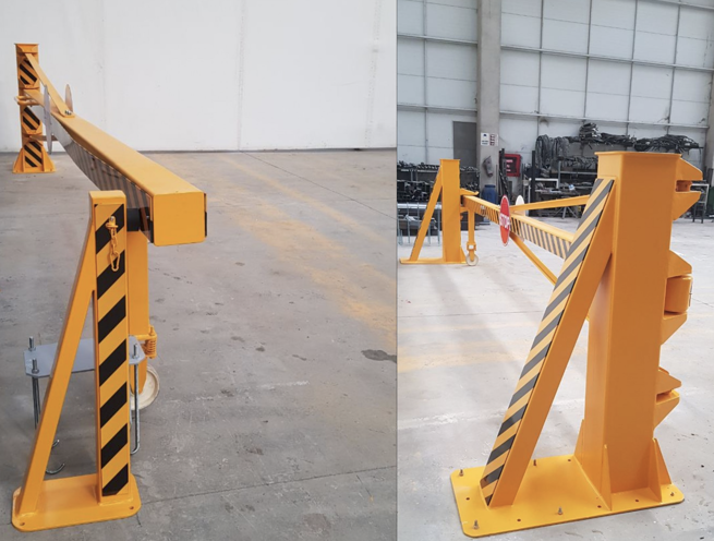 Non-motorized And Automatic Circular Swing Arm - Beam Barrier - Image 3